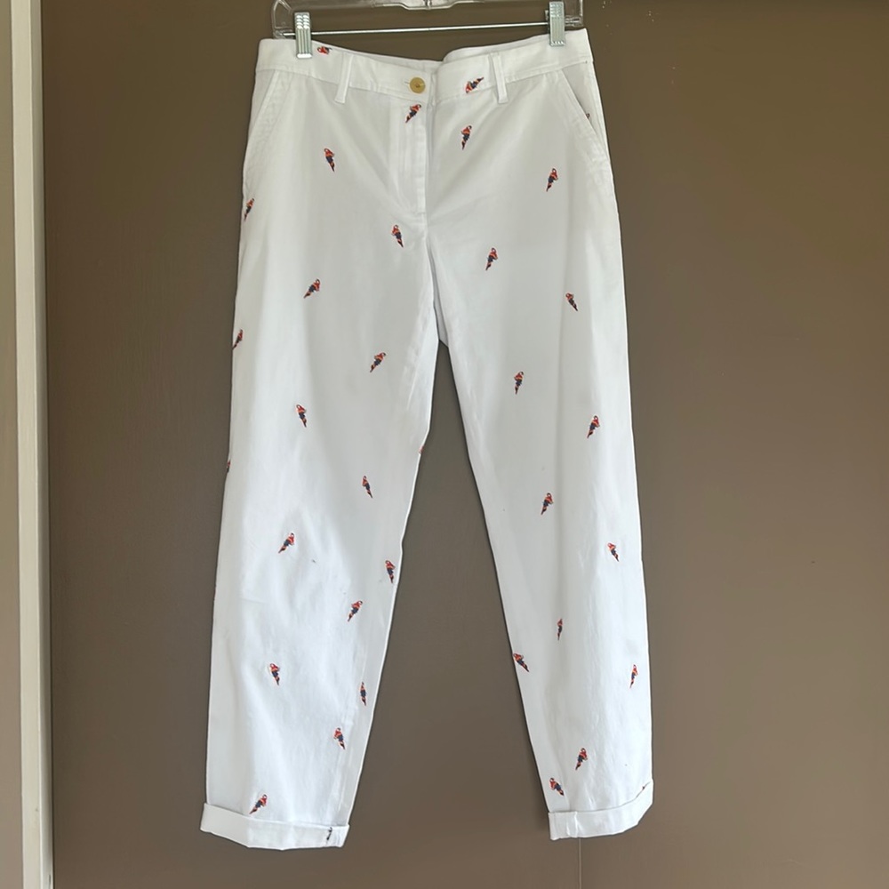 Talbots Ankle Chino With Parrots